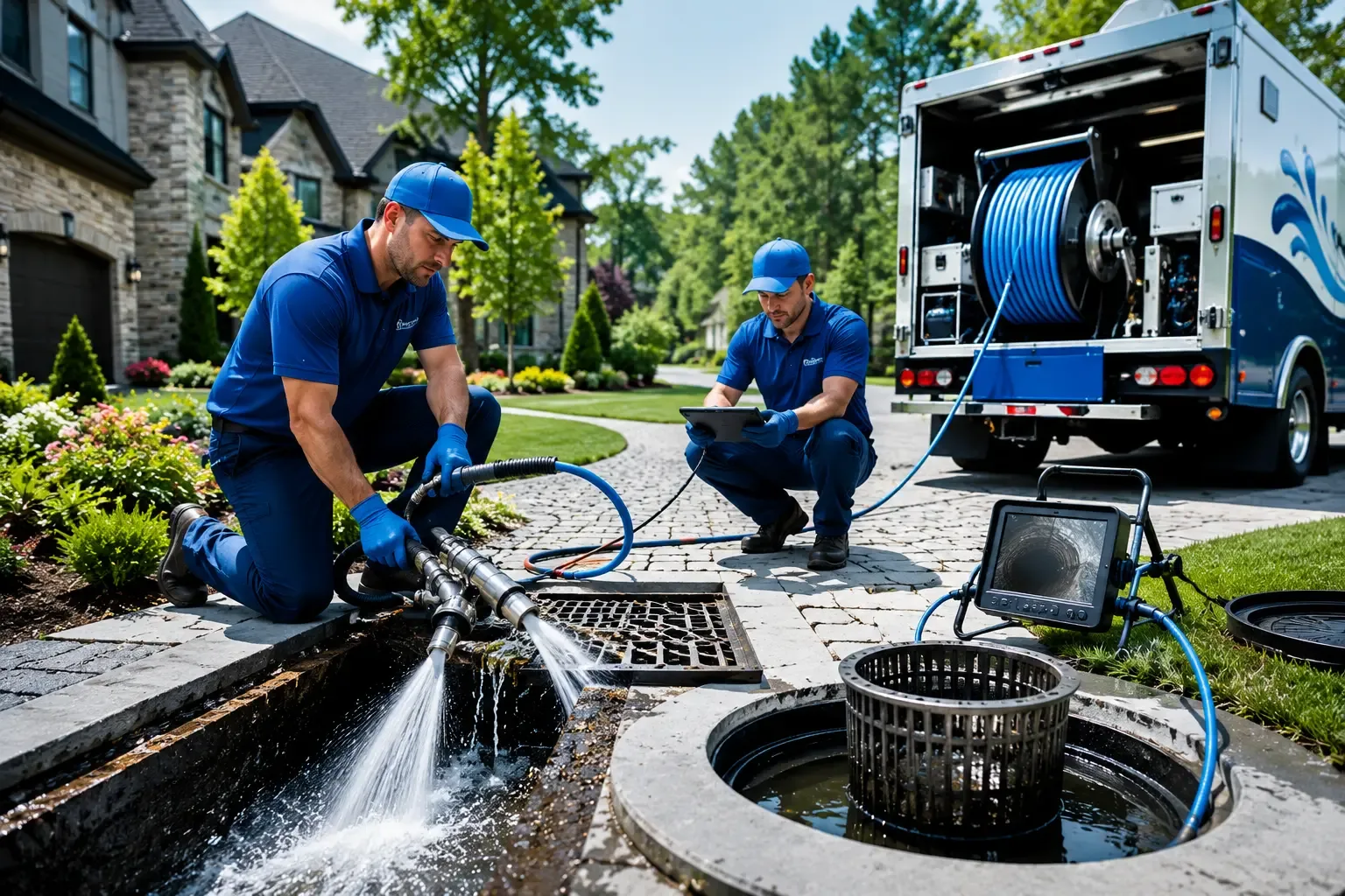 Local outdoor drain cleaning professionals in Ogallah, KS